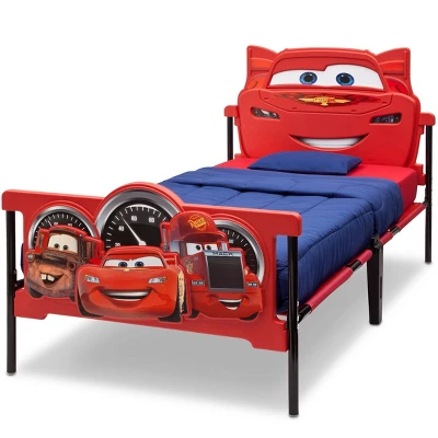 Twin Disney Pixar Cars Plastic 3D Bed - Delta Children - Image 4