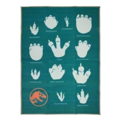40" X 54" Jurassic World Rug