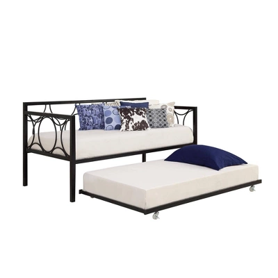 Gavin Universal Metal Trundle For Daybeds Black - Room & Joy - Image 2