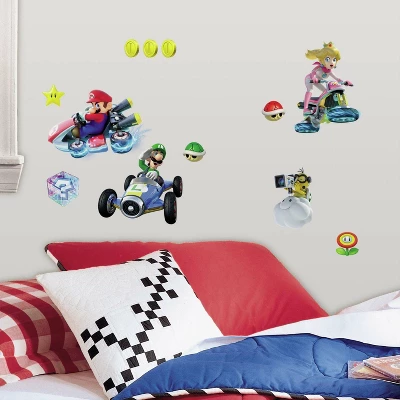 Roommates Ninetendo Mario Kart 8 Peel And Stick Wall Decal - Image 2