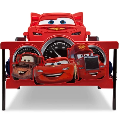 Twin Disney Pixar Cars Plastic 3D Bed - Delta Children - Image 6