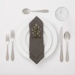 20pc Luxor 18/10 Stainless Steel Flatware Set - Threshold Signature™