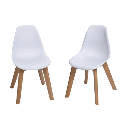 Set Of 2 Kids' Chairs With Beech Legs - Gift Mark - Image 4