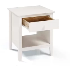 Weston Nightstand White - Alaterre Furniture