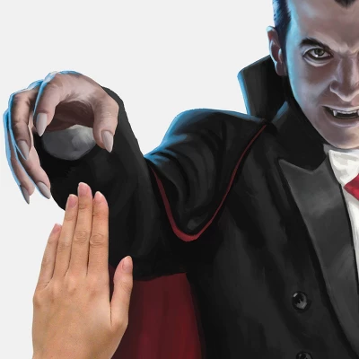 Classic Monsters Dracula Giant Peel & Stick Wall Decals - RoomMates - Image 4
