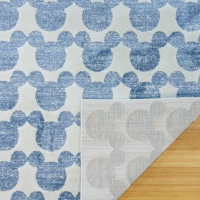 Disney Mickey Mouse Barcelona 7'10"x10' Indoor Area Rug Blue - Image 3