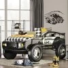 Twin Hemmer Speed Offroad Bed With Led Light Black - HOMES: Inside + Out