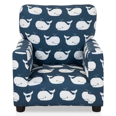 Nuea Whale Kids' Chair Navy - HOMES: Inside + Out - Image 2