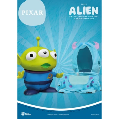 DISNEY Toy Story Large Vinyl Piggy Bank: Alien Remix Party Sully (Piggy Bank) - Image 3