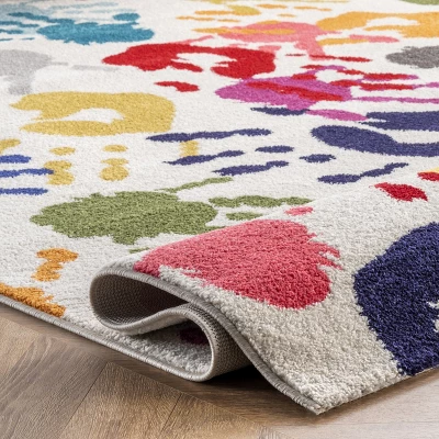NuLOOM Pinkie Handprint Kids Area Rug - Image 3