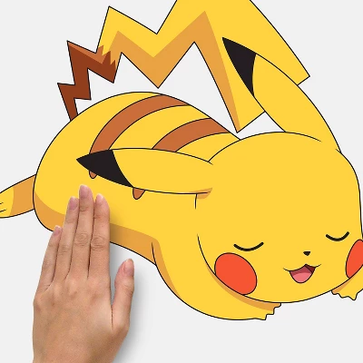 Pokemon Sleeping Pikachu Giant Peel And Stick Wall Decals - RoomMates - Image 4