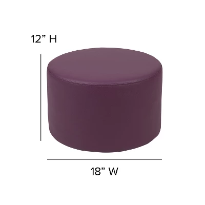 Flash Furniture Soft Seating Flexible Circle For Classrooms And Daycares - 12" Seat Height - Image 5