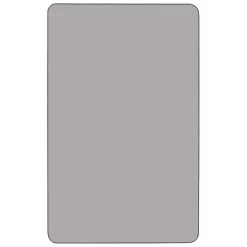 Flash Furniture Mobile 30''W X 48''L Rectangular Thermal Laminate Activity Table - Height Adjustable Short Legs