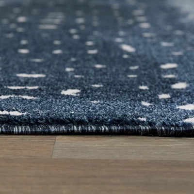 Polly Animal Print Kids' Rug Navy Blue - Balta Rugs - Image 3