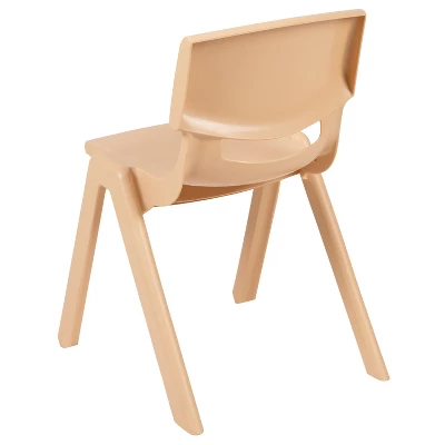 Flash Furniture 2 Pack Plastic Stackable School Chair With 13.25" Seat Height - Image 8