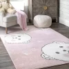 NuLOOM Harlee Kids Bear Nursery Or Playroom Area Rug