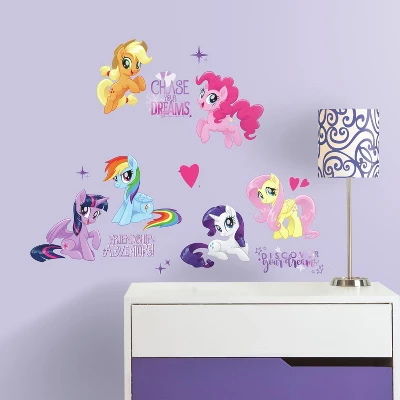 RoomMates My Little Pony The Movie Peel And Stick Wall Decal 4 Sheets - Image 2