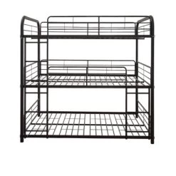 Full Cairo Triple Bunk Bed Sandy Black - Acme Furniture
