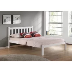 Full Poppy Bed White - Bolton Furniture