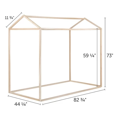 Sweedi House Bed - Natural Poplar - South Shore - Image 8