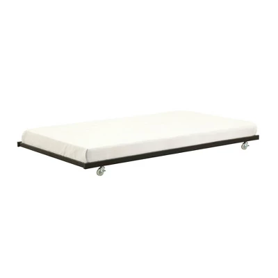 Gavin Universal Metal Trundle For Daybeds Black - Room & Joy