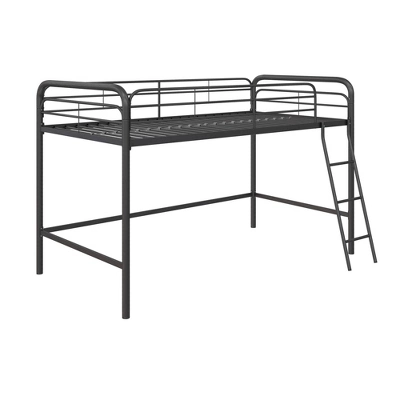 Adeline Junior Metal Loft Bed Black - Room & Joy - Image 2