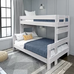 Max & Lily Farmhouse Twin Over Full Bunk Bed