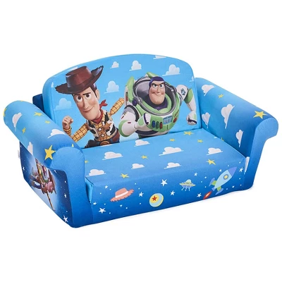 Marshmallow Furniture Disney's 2 In 1 Flip Open Compressed Foam Sofa And Sleeper Bed With Washable Cover - Image 13