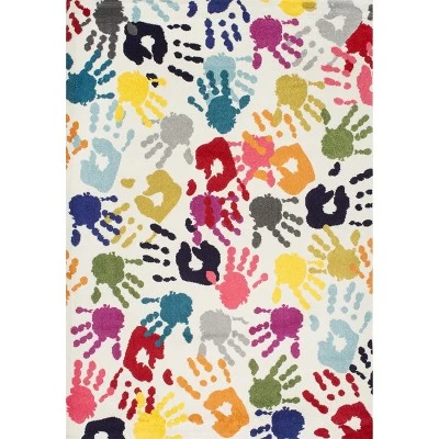 NuLOOM Pinkie Handprint Kids Area Rug - Image 11