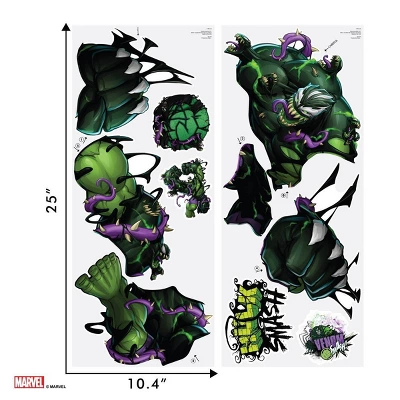 Venomized Hulk Wall Decal - Decalcomania - Image 2