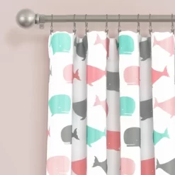 Whale Window Curtain - Lush Décor