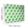 Minecraft Creeper Face Peel And Stick Wallpaper Green - RoomMates