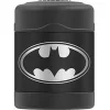 Thermos 10 Oz. Kid's Funtainer Batman Stainless Steel Food Jar - Gray/Black