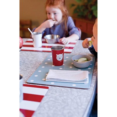 Red Rover 10oz 4pk Stainless Steel Kids Animal Tumbler Cups - Image 4