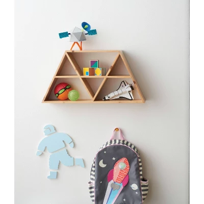 12"x 24" Triangles Kids' Shelf - Pillowfort™ - Image 3