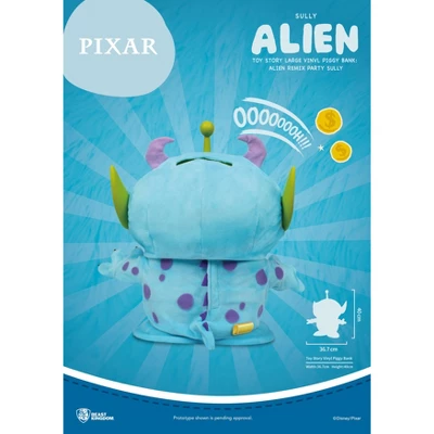 DISNEY Toy Story Large Vinyl Piggy Bank: Alien Remix Party Sully (Piggy Bank) - Image 2