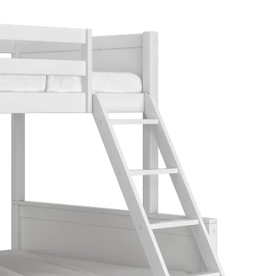 Twin Over Full Capri Wood Bunk Bed White - Hillsdale Furniture - Image 10
