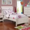 HOMES: Inside + Out Twin Portero Youth Bed Antique White - IoHOMES