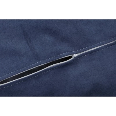 Micro-Fiber Suede Kids' Bean Bag Chair Red - Gold Medal - Image 2