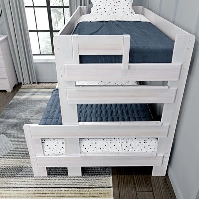 Max & Lily Farmhouse Twin Over Full Bunk Bed - Image 3