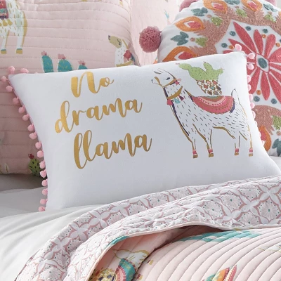 Alpaca No Drama Llama Pillow - Homthreads