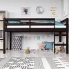Twin Ashanti Wood Loft Bed - Room & Joy