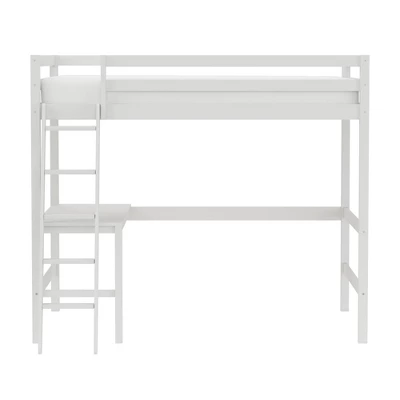 Full Caspian Loft Bed White - Hillsdale Furniture - Image 2