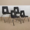 Flash Furniture Advantage 4-pack Student Stack School Chair - 16-inch