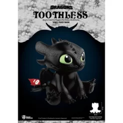 Universal How To Train Your Dragon Serier Vinyl Piggy Bank :Toothless (Piggy Bank)