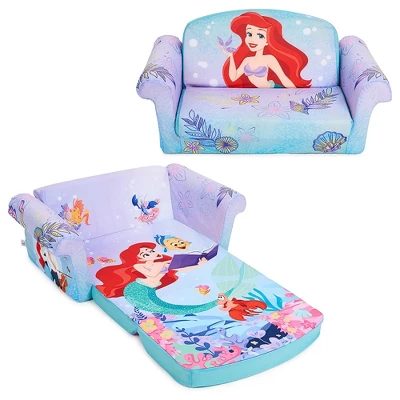 Marshmallow Furniture Disney's 2 In 1 Flip Open Compressed Foam Sofa And Sleeper Bed With Washable Cover - Image 12
