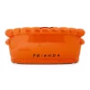 Silver Buffalo Friends Central Perk Orange Couch Figural Coin Bank Storage | Toynk Exclusive