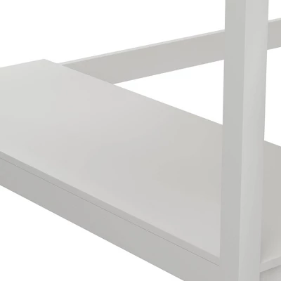 Full Caspian Loft Bed White - Hillsdale Furniture - Image 9