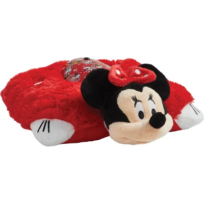 Disney Minnie Mouse Sleeptime Lite Plush LED Nightlight Red - Pillow Pets - Image 2