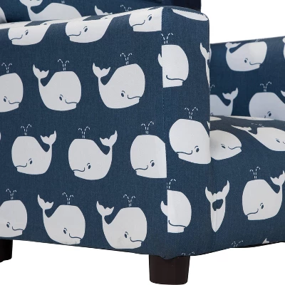 Nuea Whale Kids' Chair Navy - HOMES: Inside + Out - Image 6